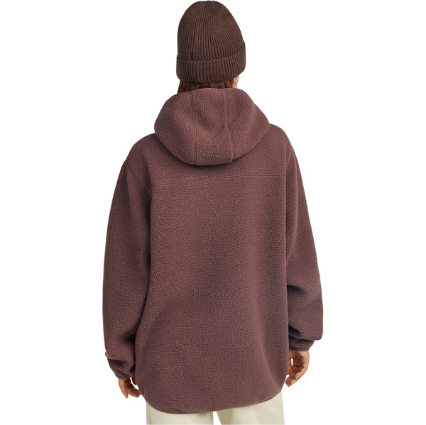 2026 O'Neill Womens Must-Have Long Full Zip High Pile Fleece 1350095 - Purple Gray